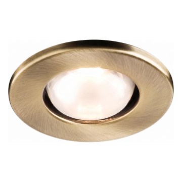 Redo 70218 - Recessed ceiling light FR 1xE14/30W/230V brass