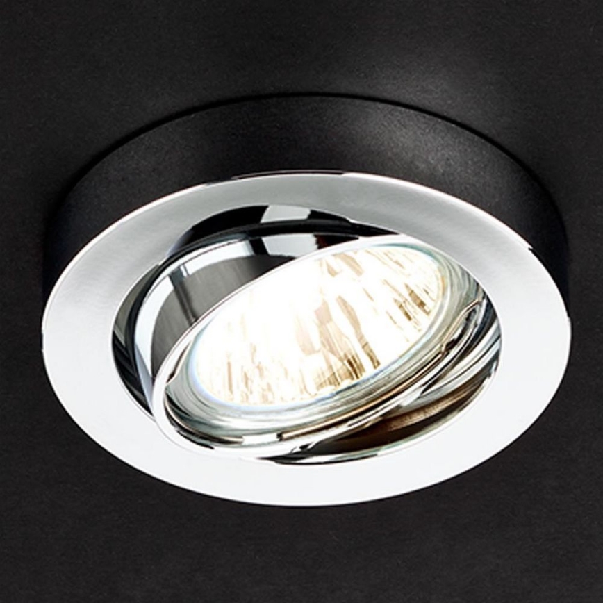 Redo 70278 - Recessed downlight MT 1xGU5.3/50W/12V polished chrome
