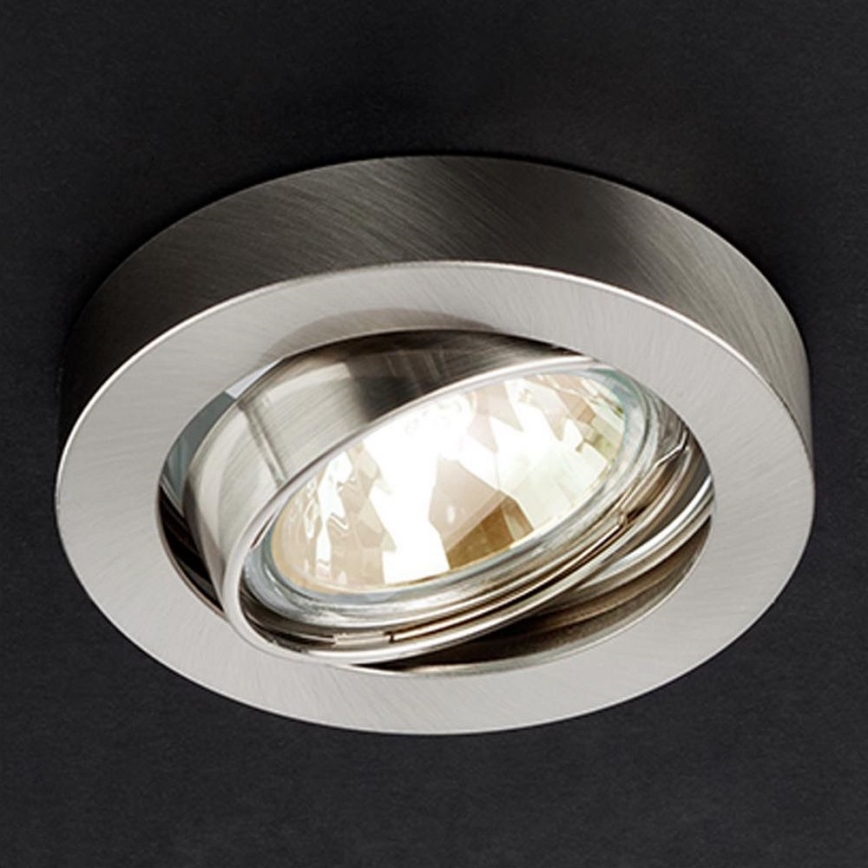 Redo 70279 - Recessed ceiling light MT 1xGU5.3/50W/12V matte chrome