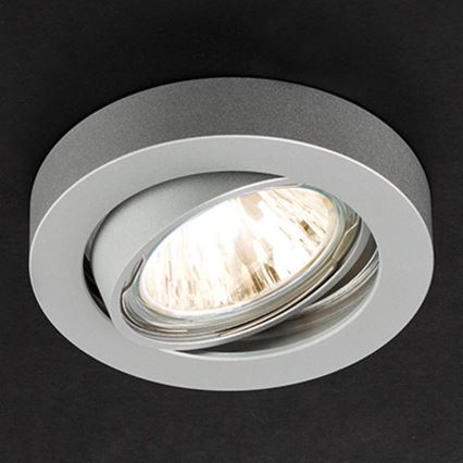 Redo 70280 - Recessed downlight MT 1xGU5,3/50W/12V silver