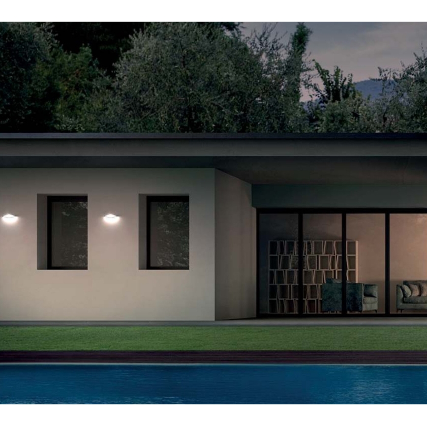 Redo 90002 - Outdoor LED wall light CHALET 1xLED/8W/230V IP54