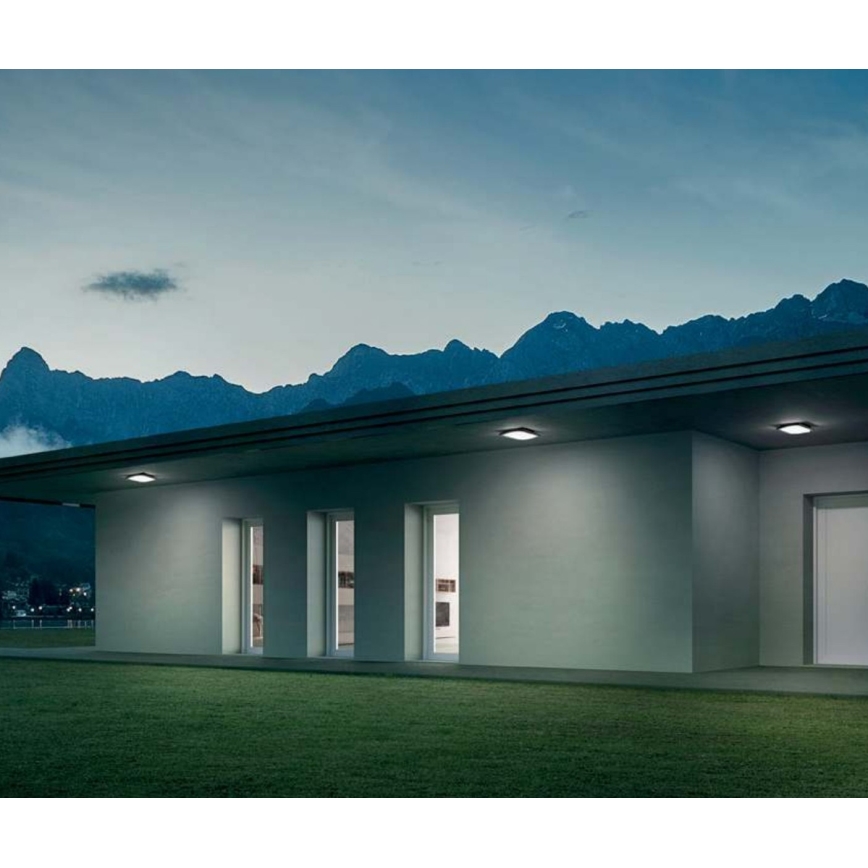 Redo 90007 - LED Outdoor ceiling light TALLIN LED/21W/230V 24,5x24,5 cm IP54 anthracite