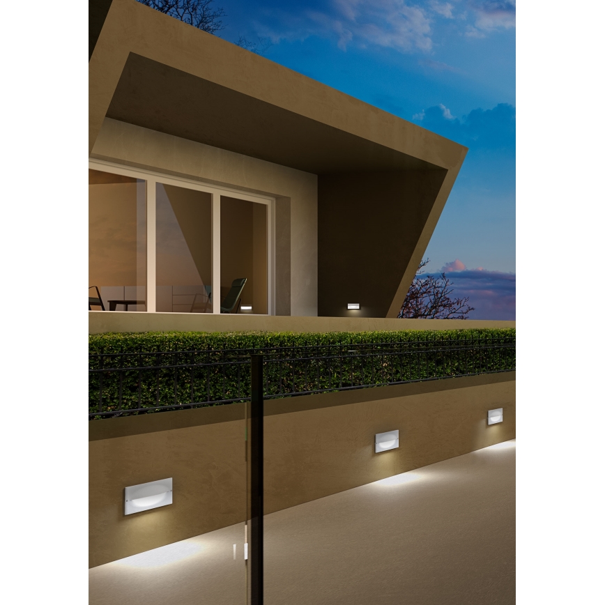 Redo 90009 - LED Outdoor Orientation Light TAMPA LED/11W/230V IP54 White