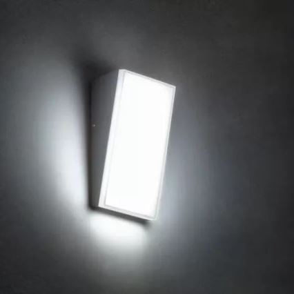 Redo 90019 - LED Outdoor wall light TOKYO LED/12W/230V 3000K IP54 grey