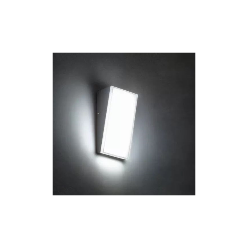 Redo 90019 - LED Outdoor wall light TOKYO LED/12W/230V 3000K IP54 grey