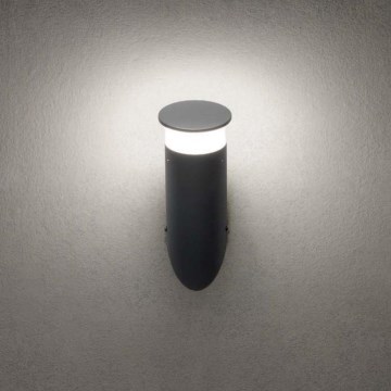 Redo 90073 - LED Outdoor wall light ALGON LED/9W/230V IP65 black