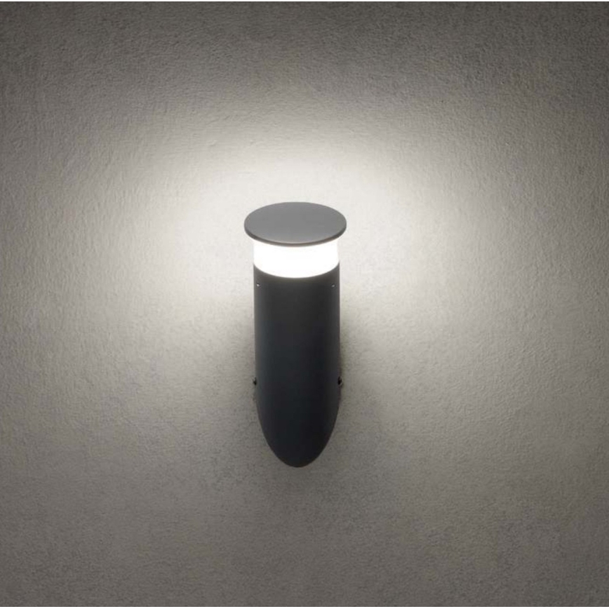 Redo 90073 - LED RGBW Outdoor wall light ALGON LED/6W/230V Wi-Fi Tuya IP65 anthracite