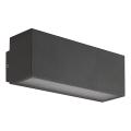 Redo 90096 - LED Outdoor Wall Light PLANIT LED/10W/230V 3000K IP54 Anthracite