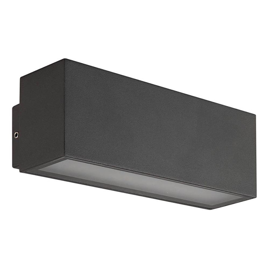 Redo 90096 - LED Outdoor Wall Light PLANIT LED/10W/230V 3000K IP54 Anthracite