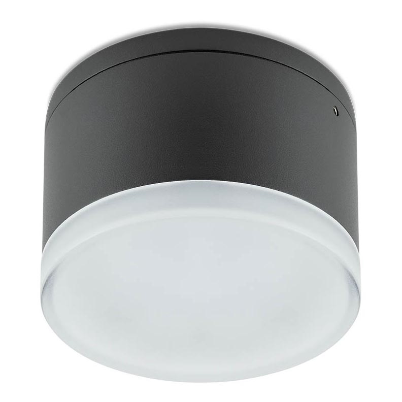 Redo 90107 - LED Outdoor ceiling light AKRON 1xLED/9W/230V d. 10,8 cm IP54