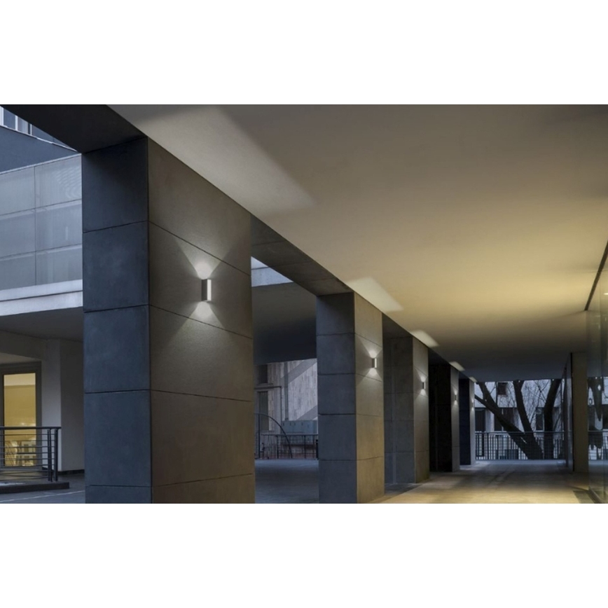 Redo 90114 - LED Outdoor wall light IVAR LED/7,6W/230V IP54 anthracite