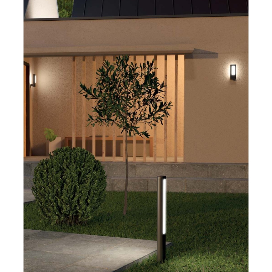 Redo 90125 - LED Outdoor Lamp DOLMEN LED/12,44W/230V IP54 anthracite