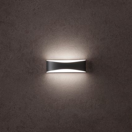 Redo 90126 - LED Outdoor Wall Light AXEL LED/7W/230V 3000 K IP65 Anthracite