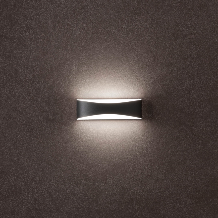Redo 90126 - LED Outdoor Wall Light AXEL LED/7W/230V 3000 K IP65 Anthracite