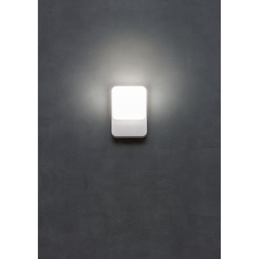 Redo 90128 - COLIN LED Outdoor Wall Light 9W/230V 4000K IP54, White