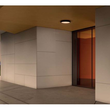 Redo 90155 - LED Outdoor ceiling light PONZA LED/16W/230V d. 26 cm IP65