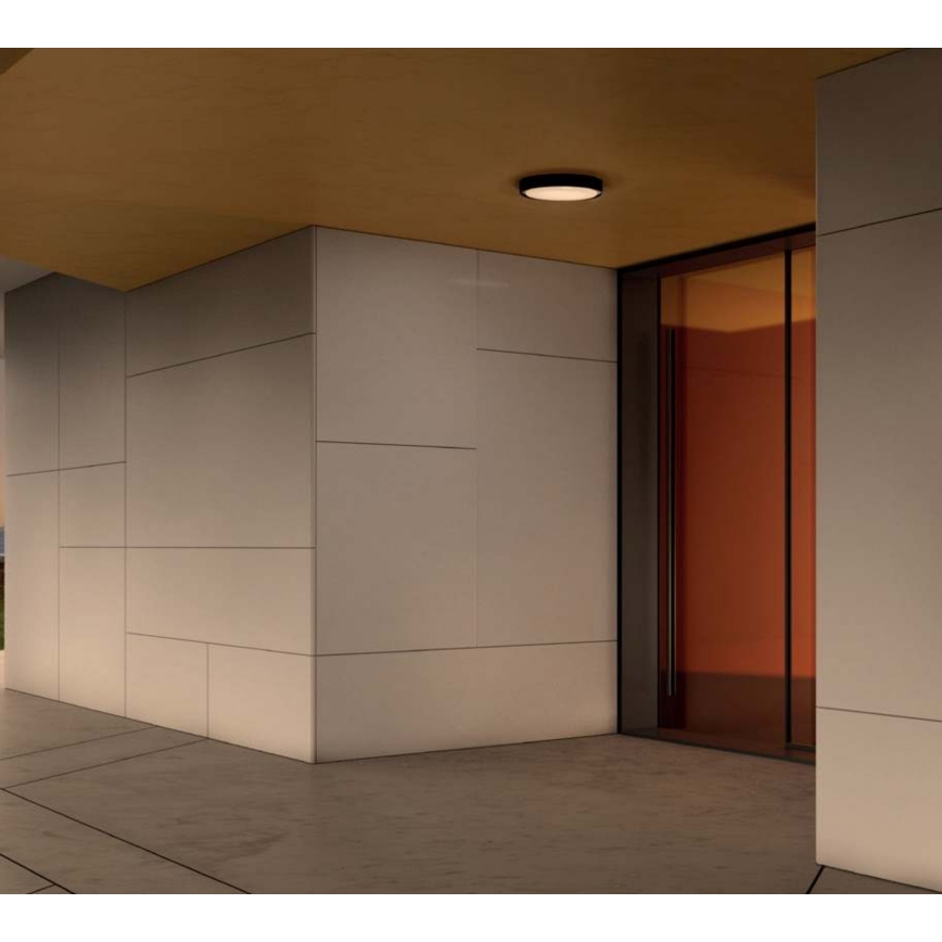 Redo 90155 - LED Outdoor ceiling light PONZA LED/16W/230V d. 26 cm IP65