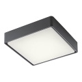 Redo 90157 - LED Outdoor ceiling light MARINA LED/12W/230V 22x22 cm IP65 anthracite