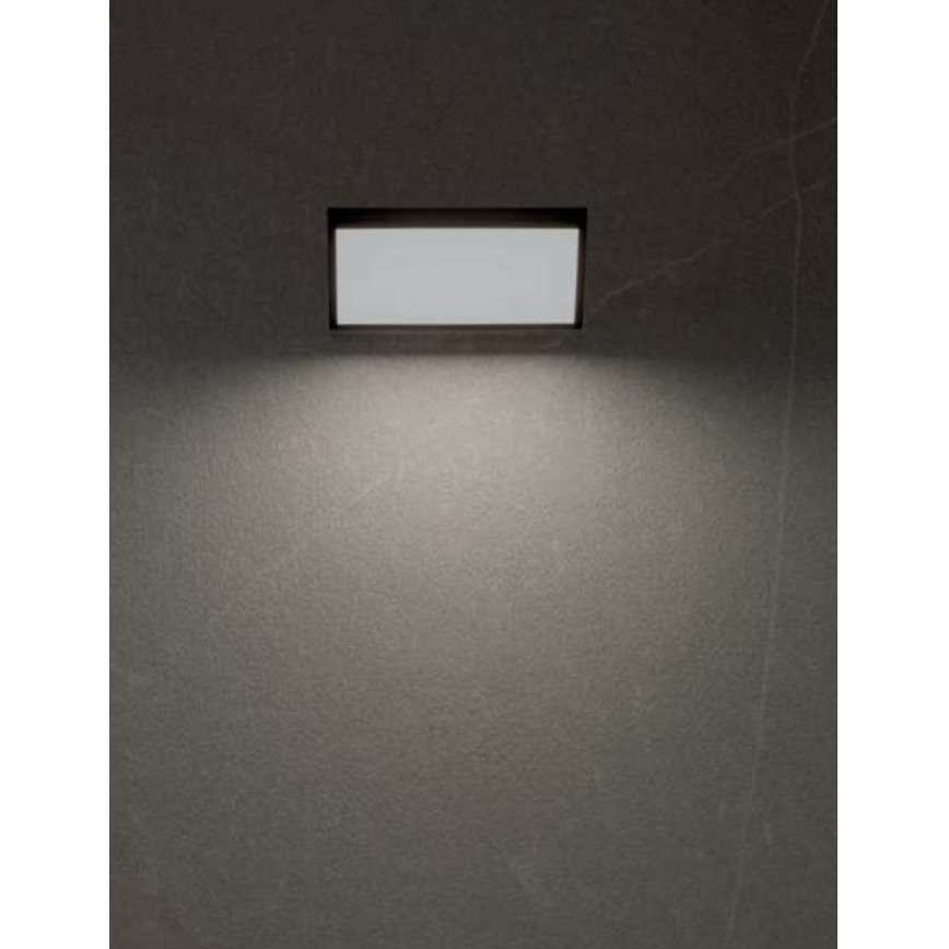 Redo 90159 - LED Outdoor Wall Light MAKO LED/12W/230V IP65