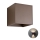 Redo 90174 - LED Outdoor wall light VARY 2xLED/6W/230V 3000K IP54 brown