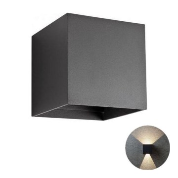 Redo 90176 - LED Outdoor wall light VARY 2xLED/6W/230V 4000K IP54 anthracite