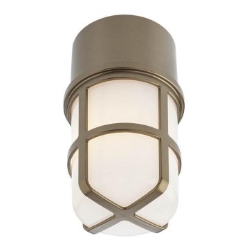 Redo 90193 - Outdoor spotlight TRITON 1xE27/28W/230V IP54 brass