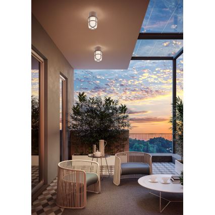 Redo 90194 - Outdoor spotlight TRITON 1xE27/28W/230V IP54 copper
