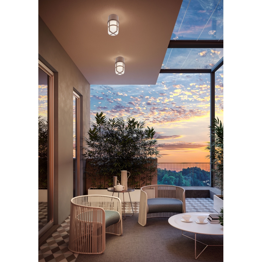 Redo 90194 - Outdoor spotlight TRITON 1xE27/28W/230V IP54 copper