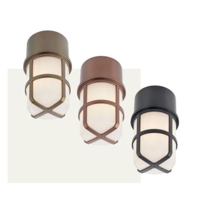 Redo 90194 - Outdoor spotlight TRITON 1xE27/28W/230V IP54 copper