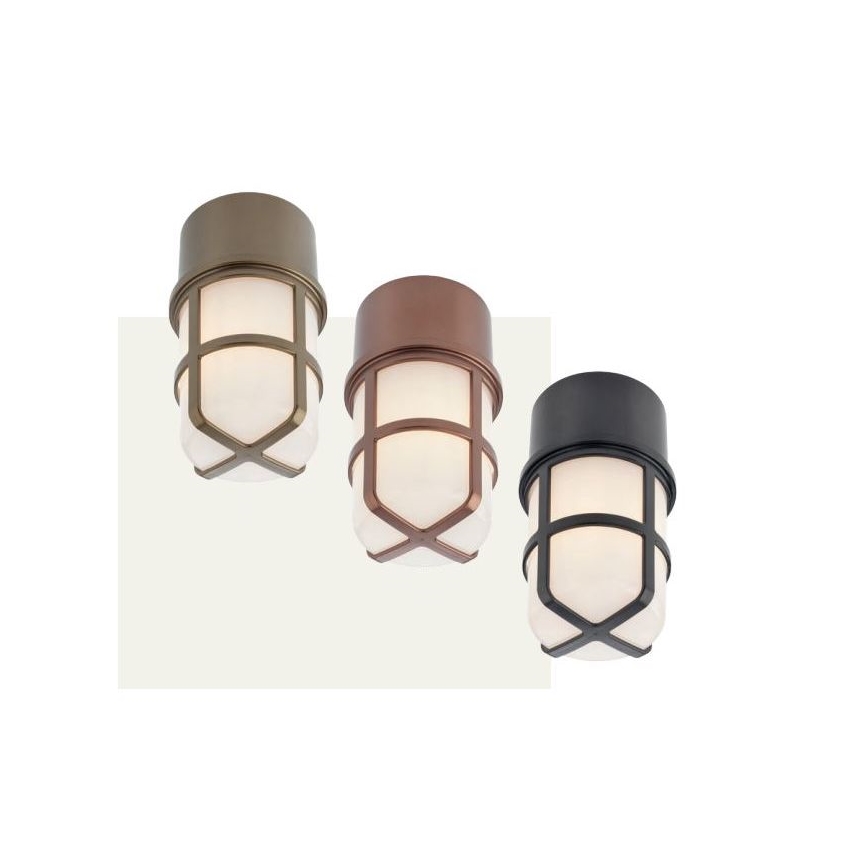 Redo 90194 - Outdoor spotlight TRITON 1xE27/28W/230V IP54 copper