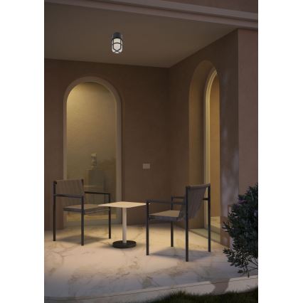 Redo 90195 - Outdoor spotlight TRITON 1xE27/28W/230V IP54 black