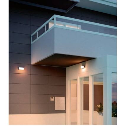 Redo 90239 - LED Outdoor wall light SPECTRA LED/16W/230V 3000K IP54 brown