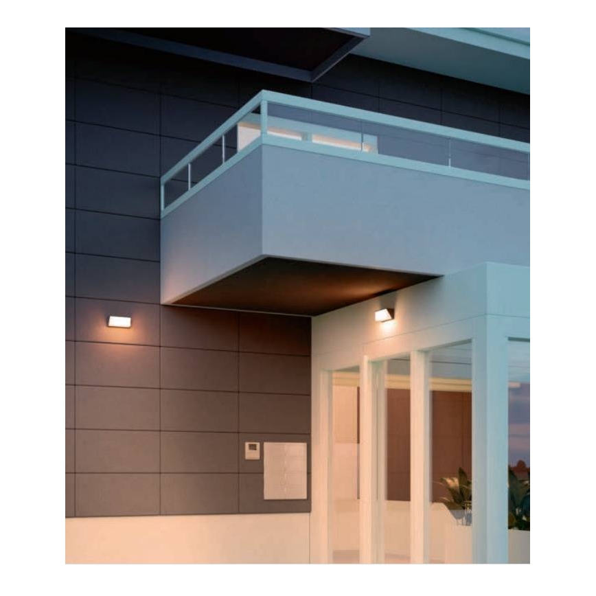 Redo 90239 - LED Outdoor wall light SPECTRA LED/16W/230V 3000K IP54 brown