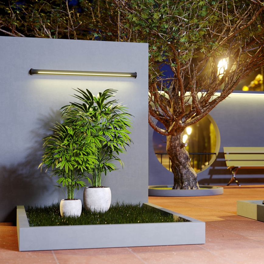 Redo 90242 - LED Outdoor Lamp TACK IP65 LED/15W/230V 3000K IP65 Anthracite