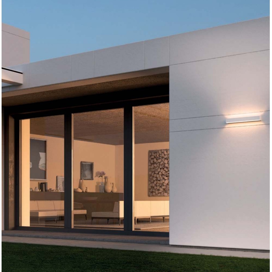 Redo 90259 - AROOS LED Outdoor Wall Light 21W/230V 3000K IP65 White