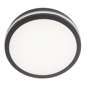 Redo 90286 - LED Outdoor ceiling light ISOLA LED/24W/230V d. 26 cm 3000/4000/6500K IP54 anthracite