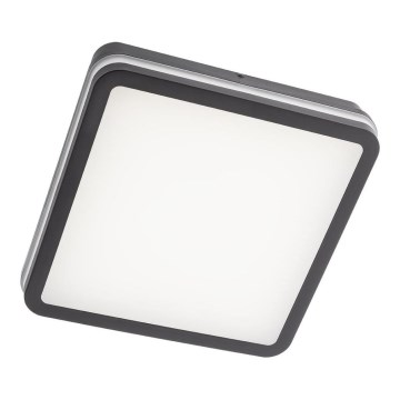 Redo 90288 - LED Outdoor ceiling light ISOLA LED/24W/230V 26x26 cm 3000/4000/6500K IP54 anthracite