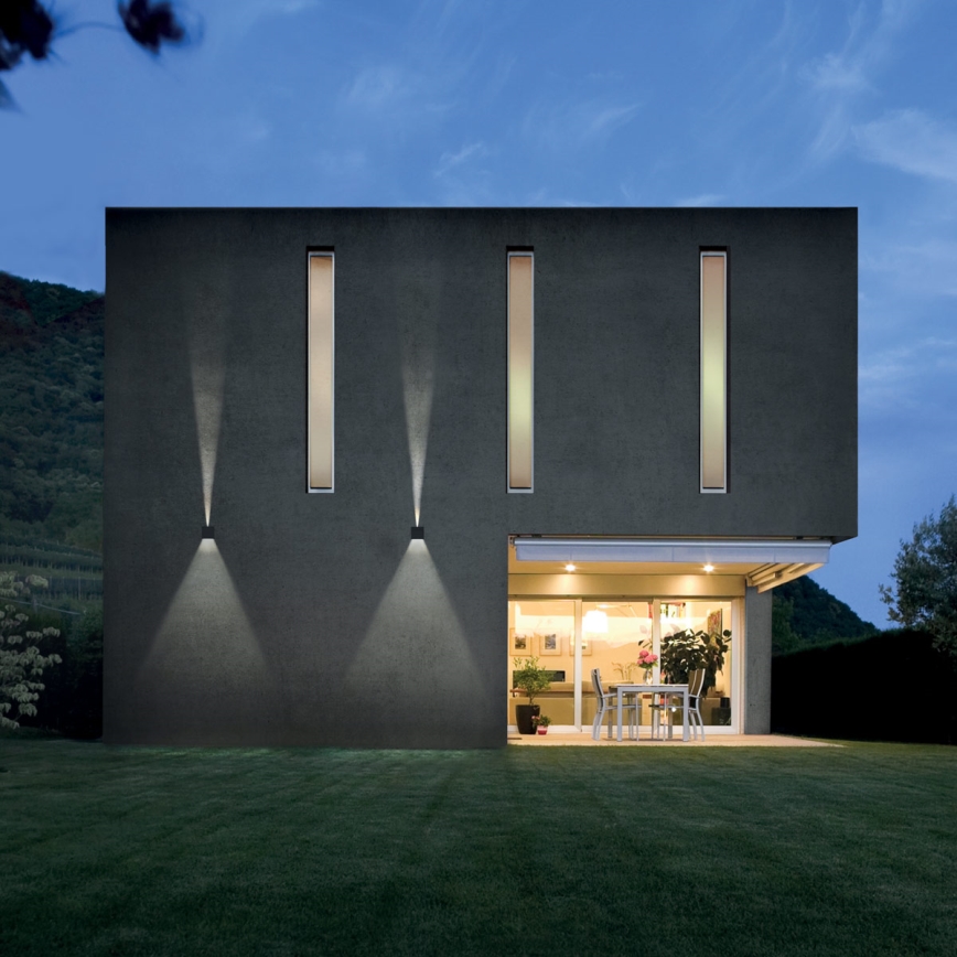 Redo 90296 - LED Outdoor Wall Light VARY 2xLED/10W/230V 3000K IP54 Anthracite