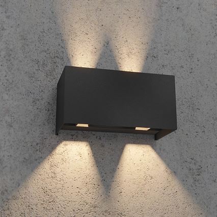 Redo 90302 - VARY LED Outdoor Wall Light 4xLED/5W/230V 3000K IP54 Anthracite