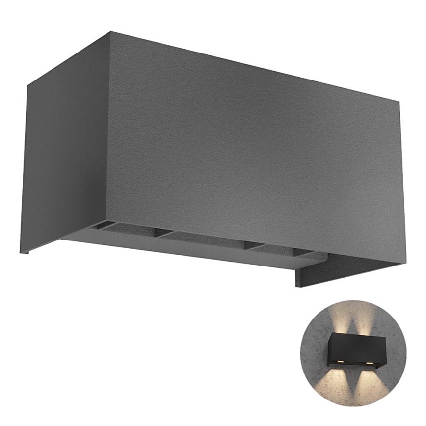 Redo 90303 - LED Outdoor wall light VARY 4xLED/5W/230V 4000K IP54 anthracite