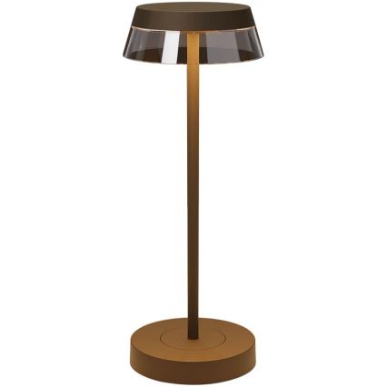 Redo 90308 - LED Dimmable touch table lamp ILUNA LED/2,5W/5V 2700-3000K 3000 mAh IP65 brown