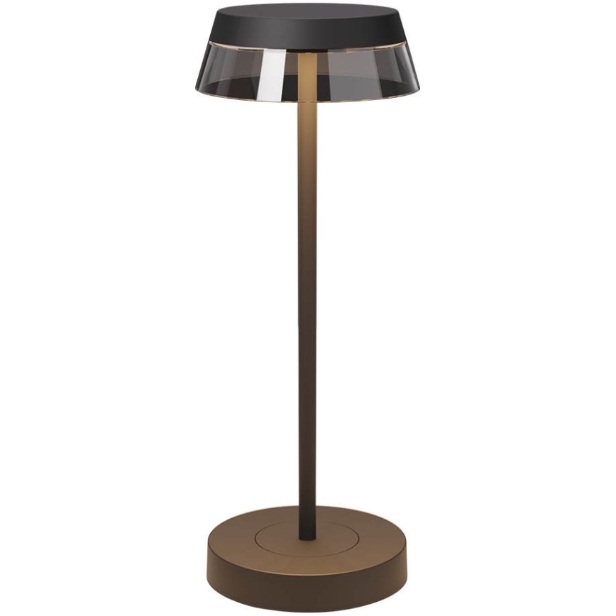 Redo 90312 - LED Dimmable touch table lamp ILUNA LED/2,5W/5V 2700-3000K 3000 mAh IP65 black