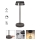Redo 90312 - LED Dimmable touch table lamp ILUNA LED/2,5W/5V 2700-3000K 3000 mAh IP65 black
