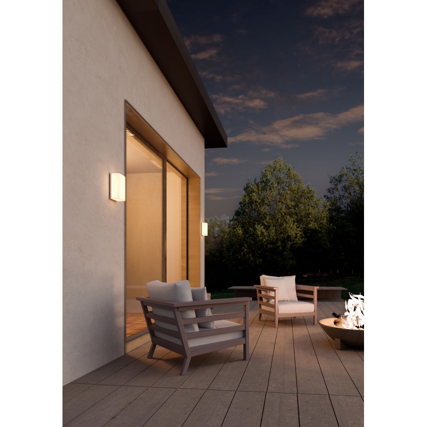 Redo 90321 - LED Outdoor wall light KODIAK LED/5W/230V 4000K 10 cm IP65 white