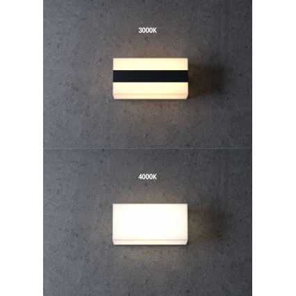 Redo 90325 - KODIAK LED Outdoor Wall Light LED/8W/230V 4000K 20 cm IP65 White