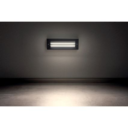 Redo 90330 - LED Outdoor wall light KRUP LED/6W/230V IP65 anthracite