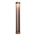 Redo 90366 - ZEUS LED Outdoor Lamp, 11.5W/230V, 3000K, 75 cm, IP54, brown