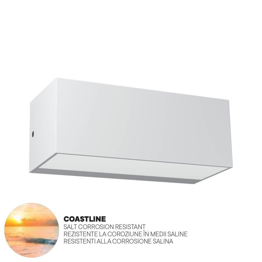 Redo 90373 - LED Outdoor wall light LAMPRIS LED/13W/230V IP65 white