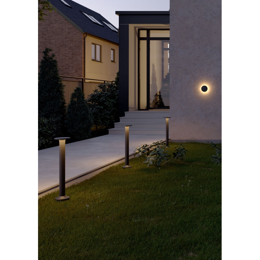 Redo 90374 - LED Outdoor Lamp AURA LED/8W/230V 3000K 70 cm IP65 Anthracite