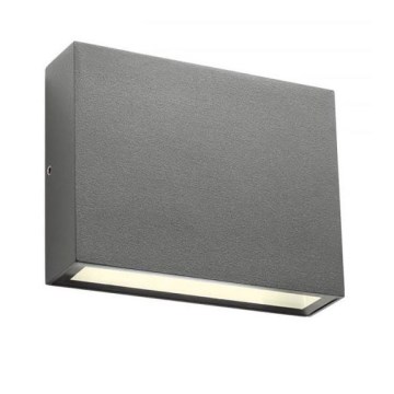 Redo 90376 - LED Outdoor wall light KAMAL LED/4,4W/230V 3000K IP54 grey
